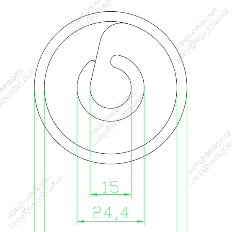 Ring Peel Induction Seal Liner [ETPE-510E]
