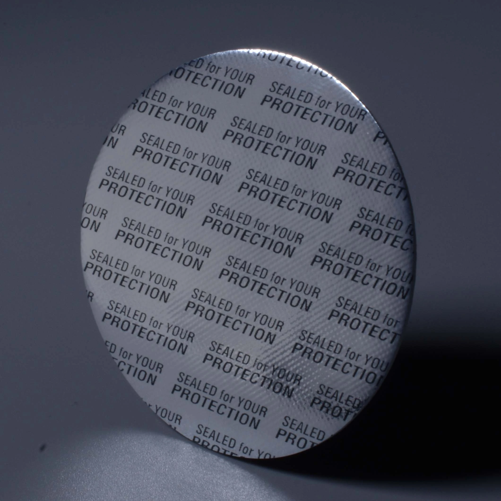 CP-212 aluminizing film silver PS foam Pressure sensitive seal liner