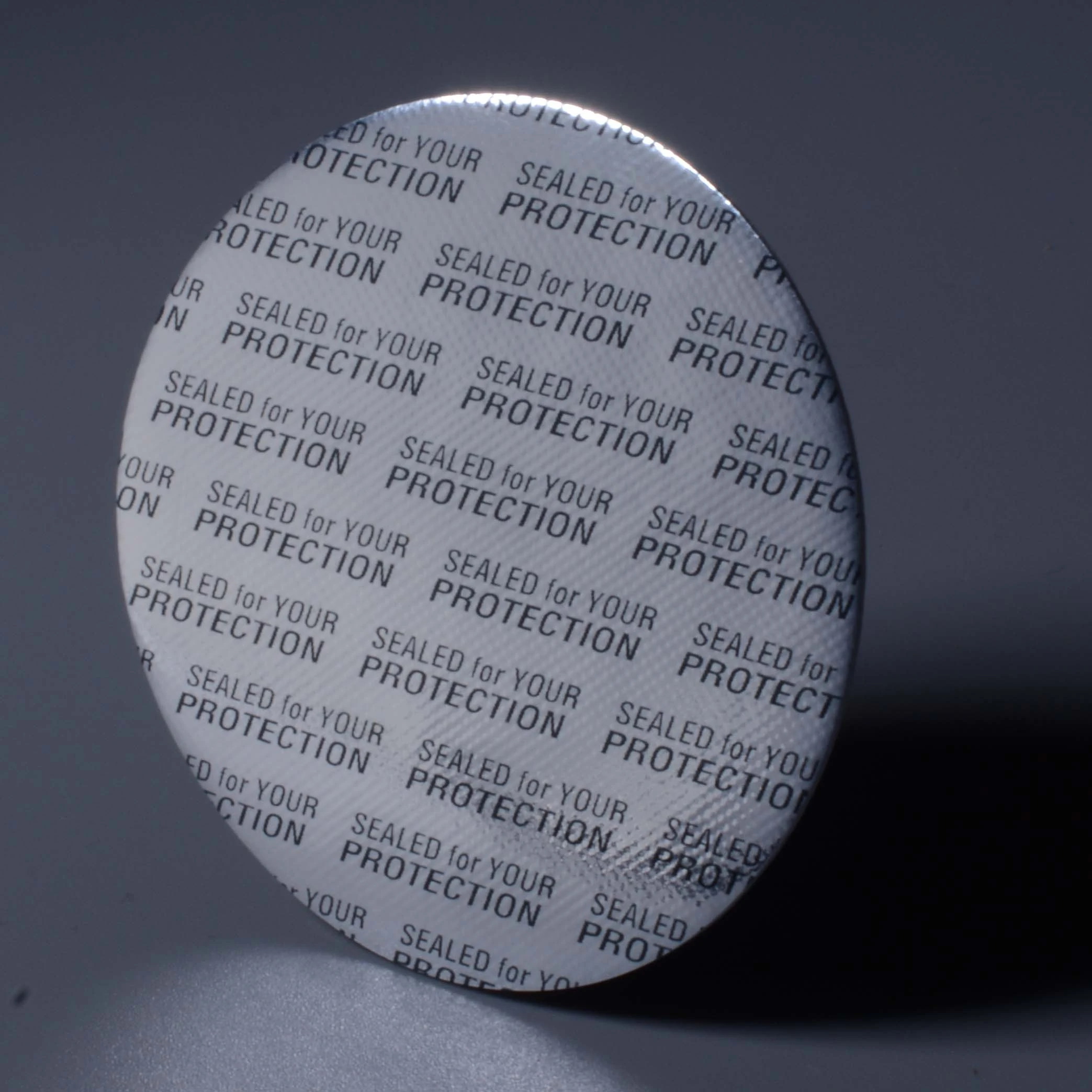 CP-212 aluminizing film silver PS foam Pressure sensitive seal liner