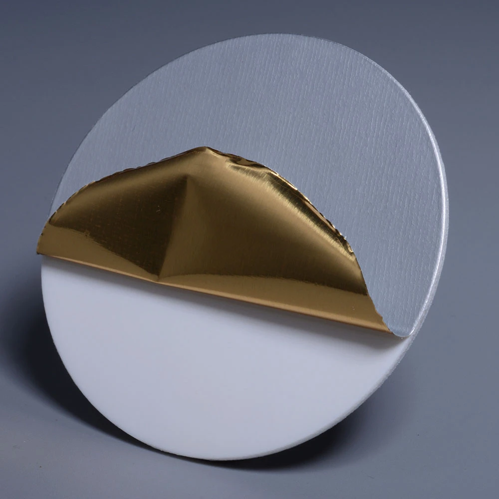 GPE-1520B 2in1 No-wax EPE Foam Aluminum Foil Induction Seal Liner instant coffee powder seals